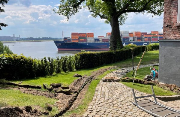 Bewässerung in Blankenese
